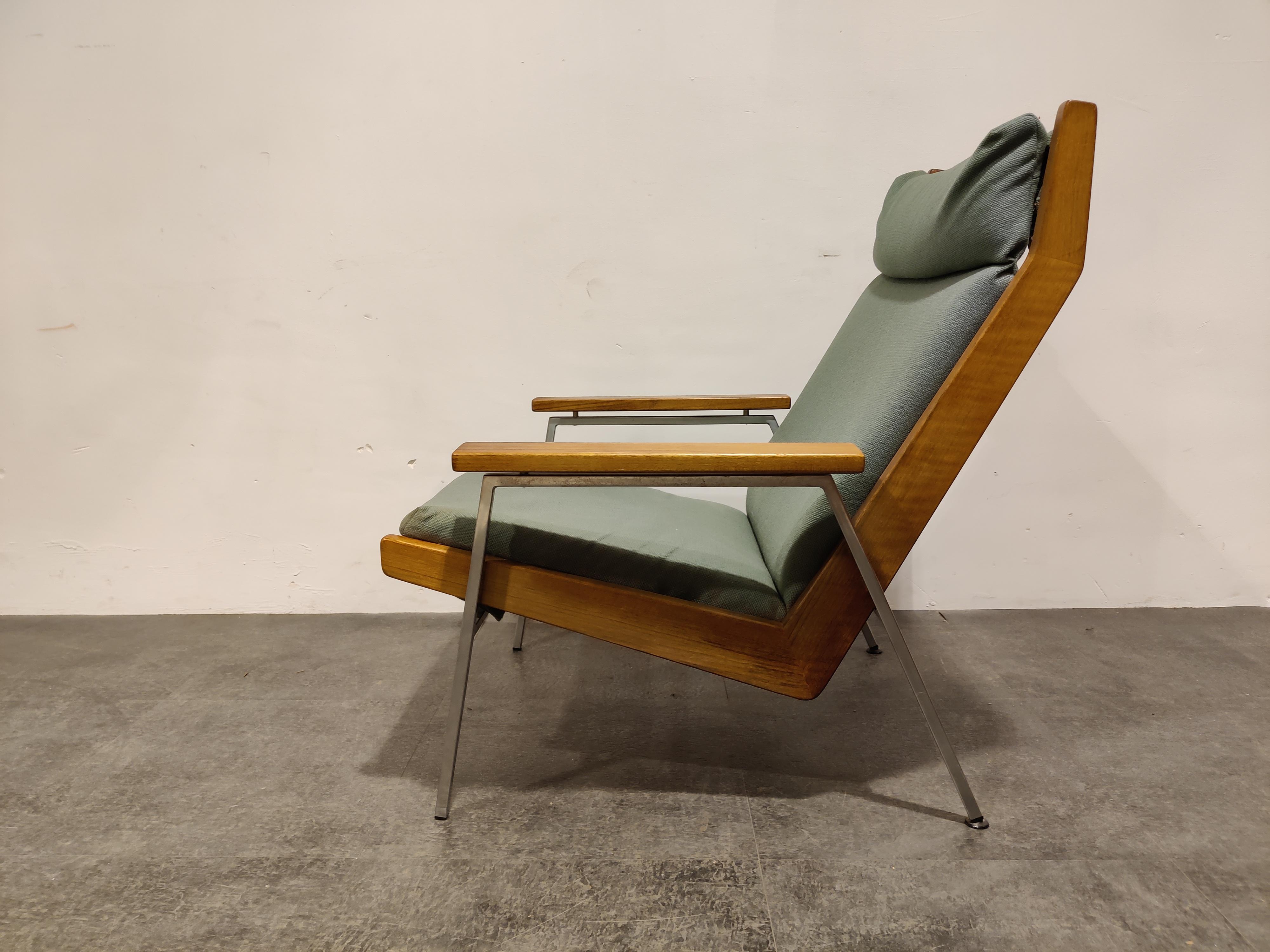 Mid-20th Century Lotus Chair by Rob Parry for De Ster Gelderland, 1960s