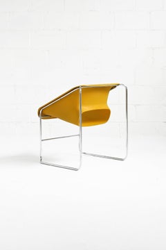 Lotus Chair in Yellow by Paul Boulva for Artopex