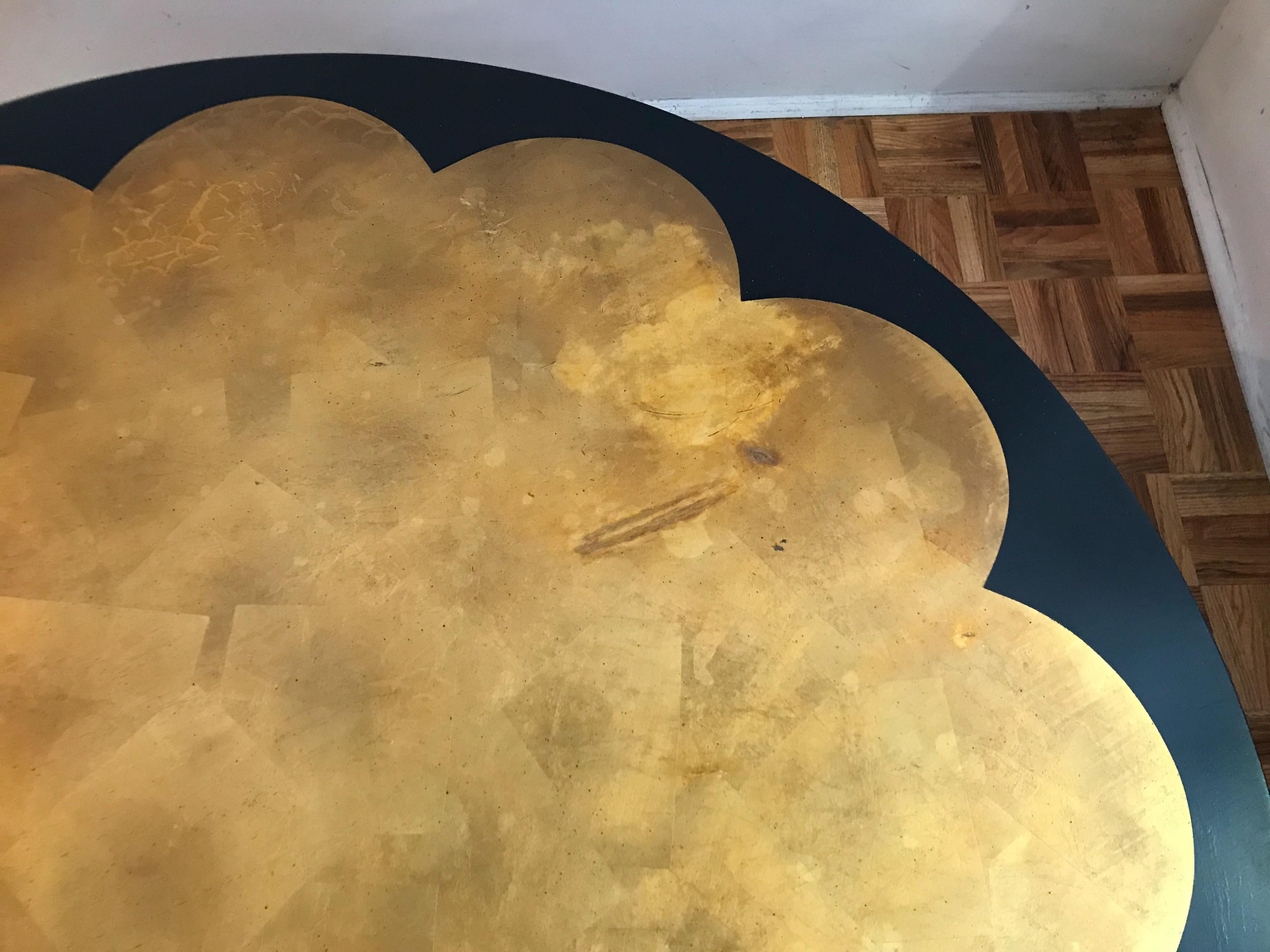 Lotus Coffee Table by Muller and Barringer for Kittinger In Good Condition For Sale In Vancouver, BC
