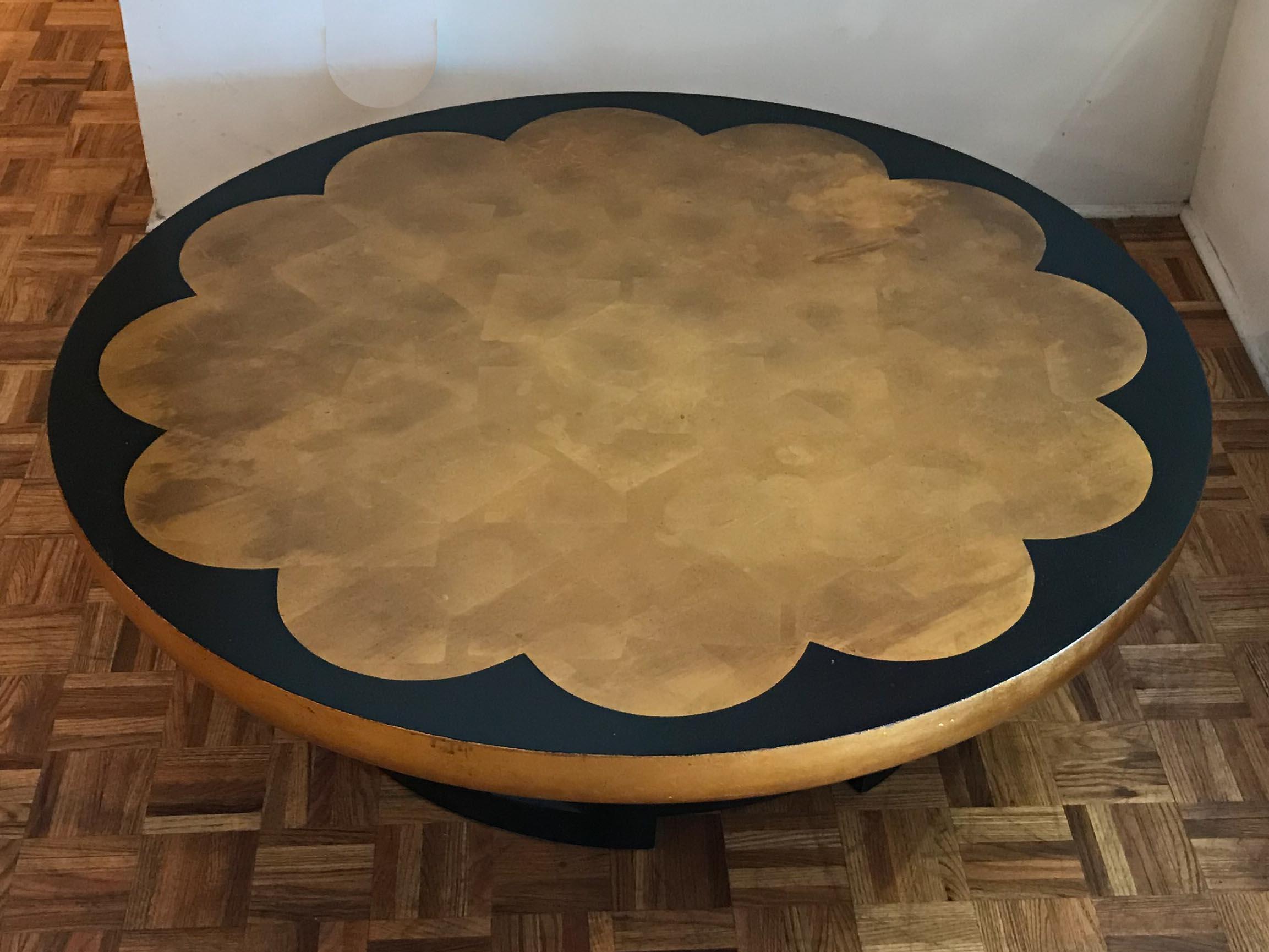 Mid-20th Century Lotus Coffee Table by Muller and Barringer for Kittinger For Sale