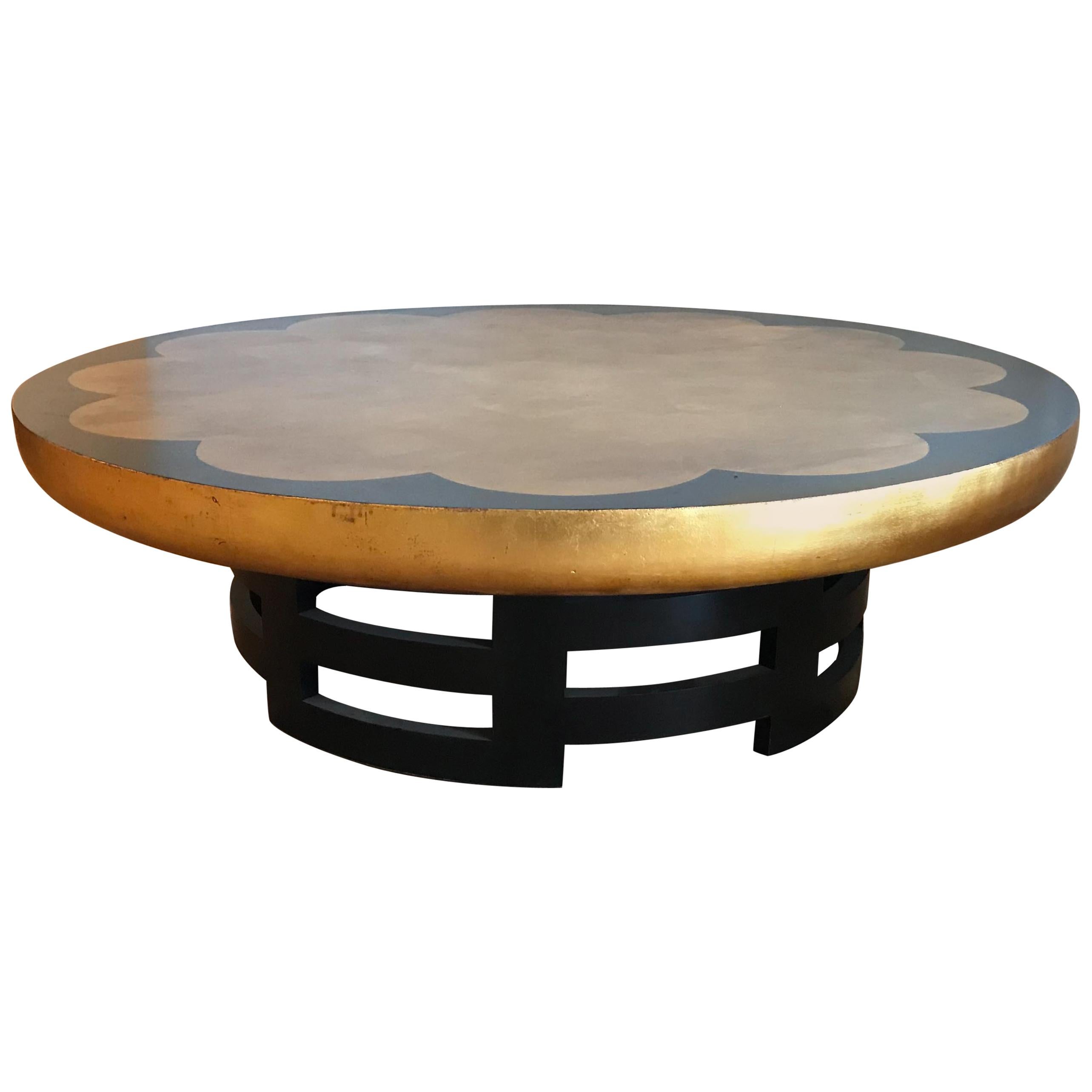 Lotus Coffee Table by Muller and Barringer for Kittinger For Sale