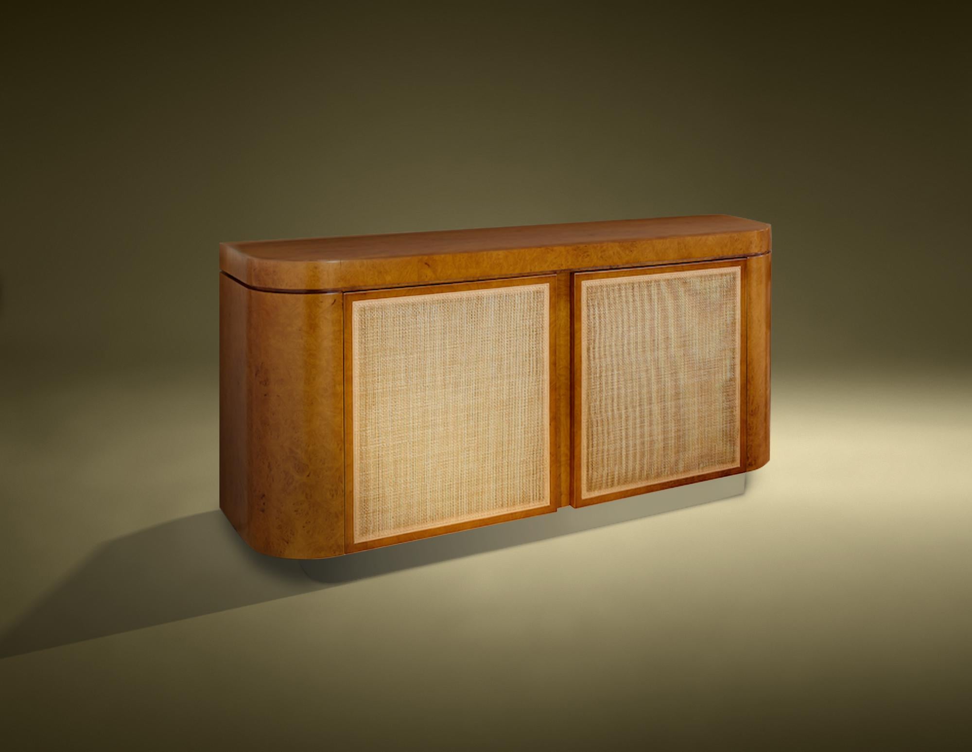 Lotus Contemporary and Customizable Sideboard by Luísa Peixoto For Sale 4