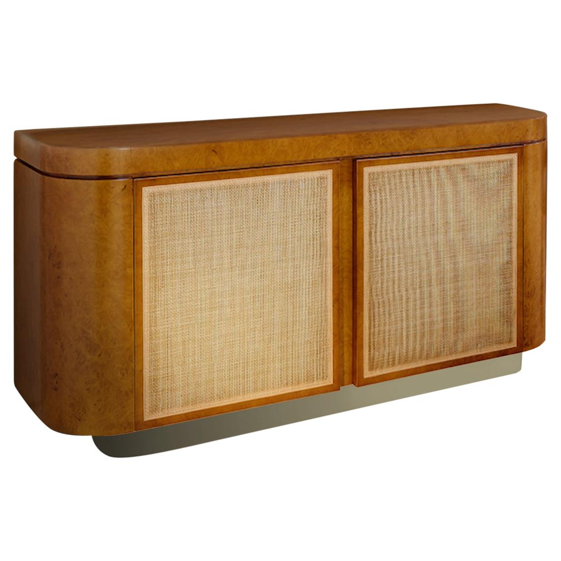 Lotus Contemporary and Customizable Sideboard by Luísa Peixoto For Sale