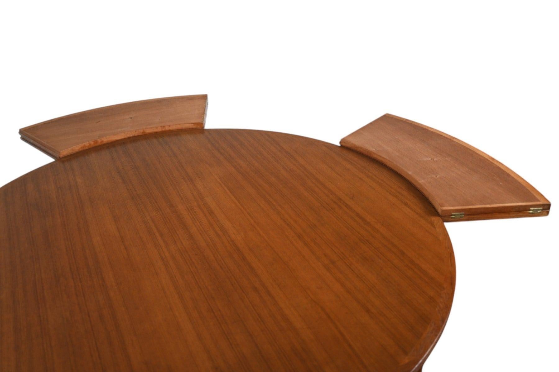 Lotus / Flip Flap Esstisch aus Teakholz von Dyrlund im Angebot 2