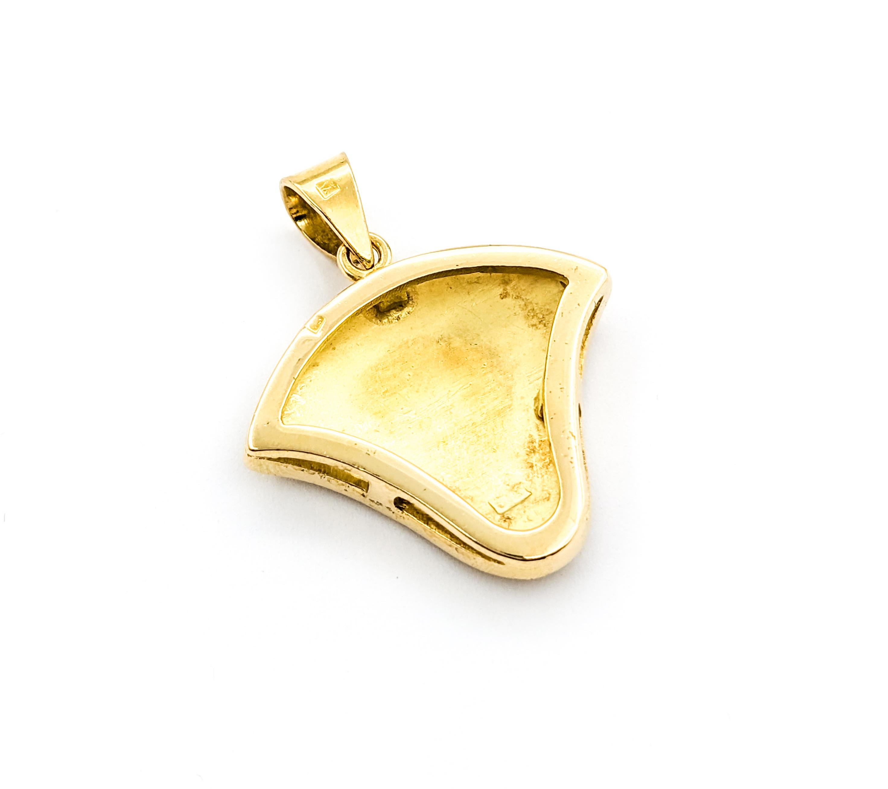 Lotus Flower Pendant In Yellow Gold


This exquisite Gold Fashion Pendant, crafted in rich 18kt yellow gold, takes the shape of a lotus flower, symbolizing purity, enlightenment, self-regeneration, and rebirth. Its dimensions, 34x27mm, make it a