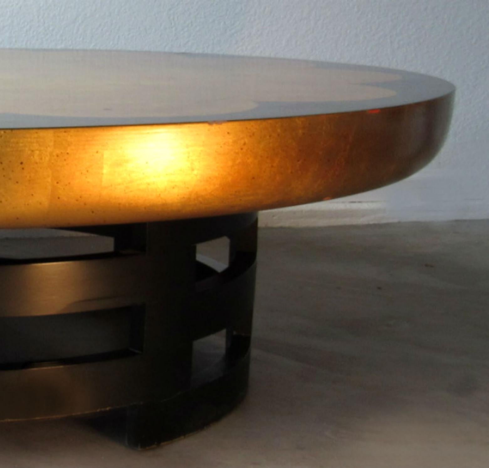 Mid-Century Modern Muller & Barringer Lotus Coffee Table for Kittinger For Sale