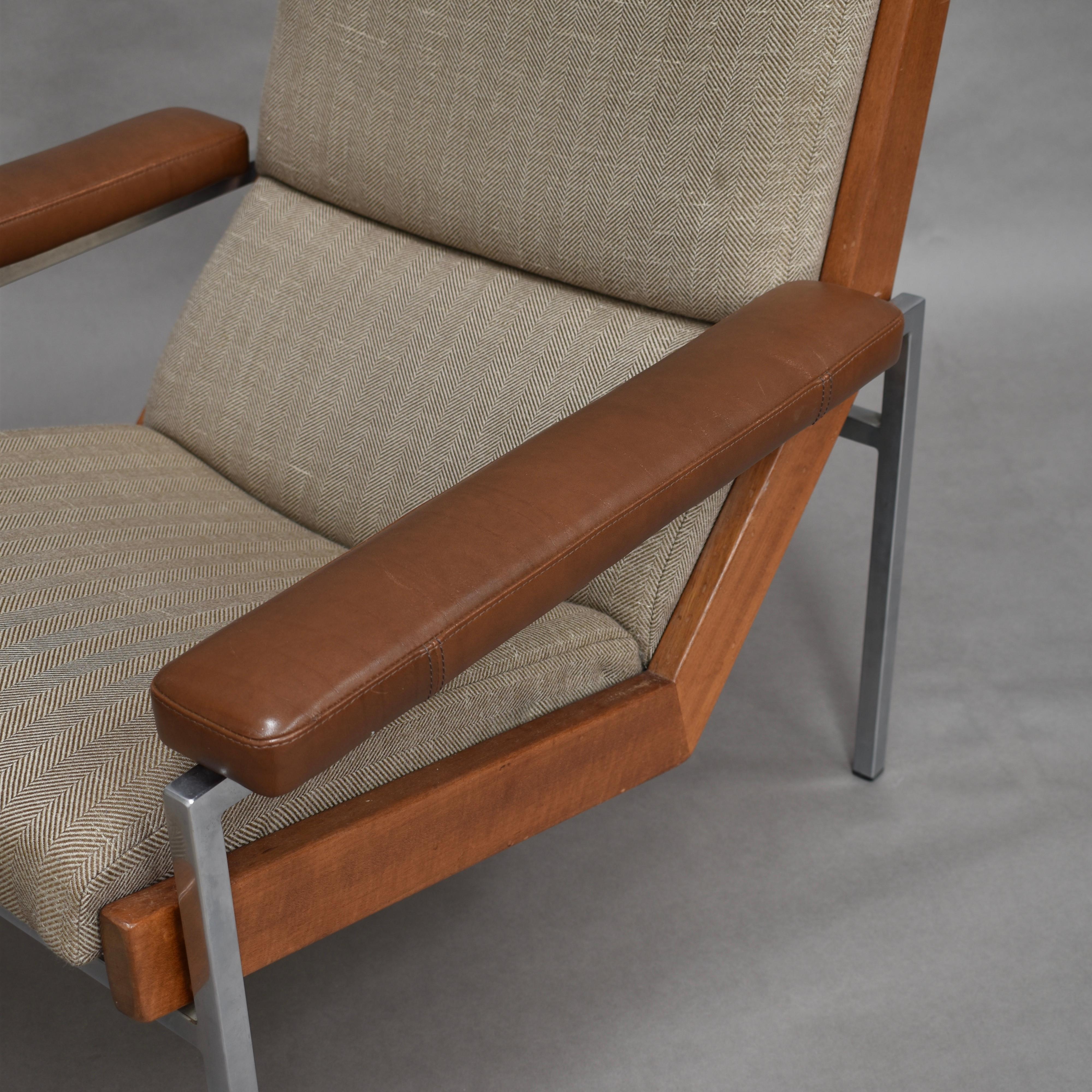 Lotus Lounge Armchair by Rob Parry, Netherlands, 1960s 1