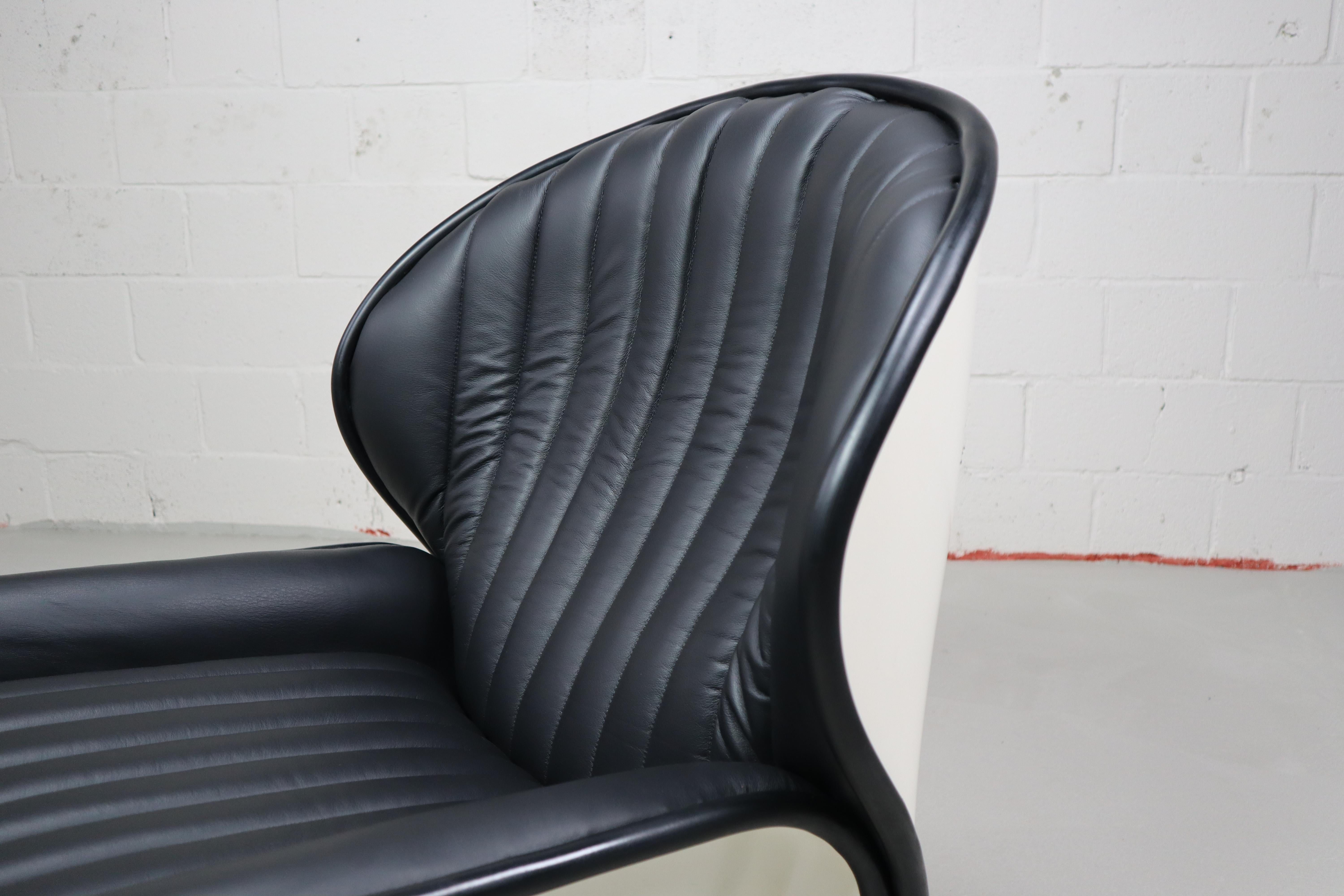 Lotus lounge chair by André Vandenbeuck for Strässle International, 1969. For Sale 7