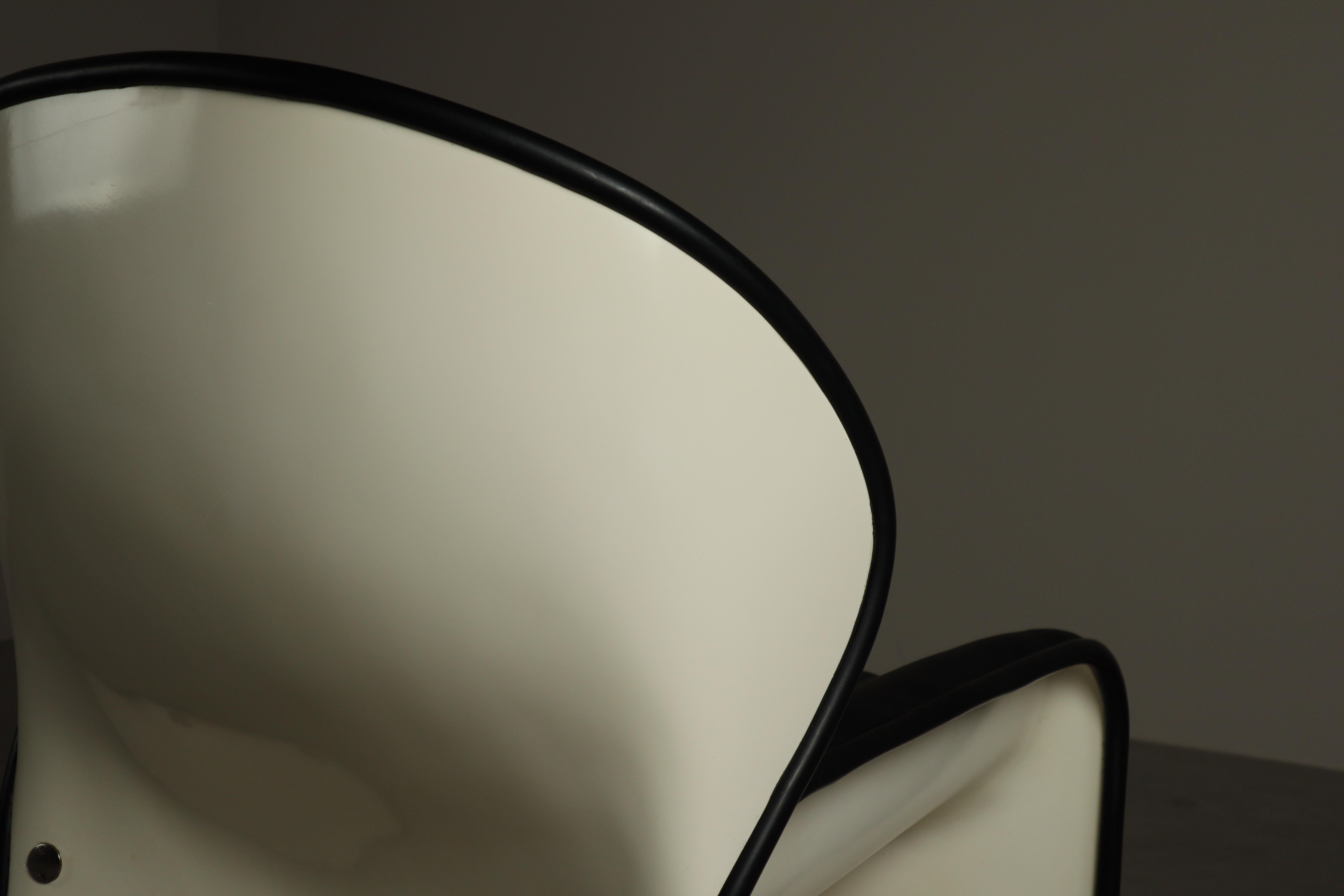 Chaise longue Lotus d'André Vandenbeuck pour Strässle International, 1969. en vente 13