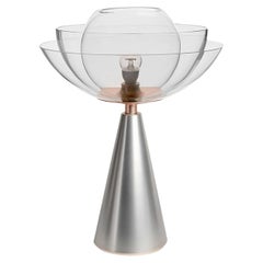 Lotus Nickel Table Lamp