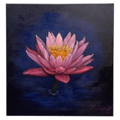 "Lotus", Oil on Canvas, Juan Carlos Ruiz, Jr. 2018