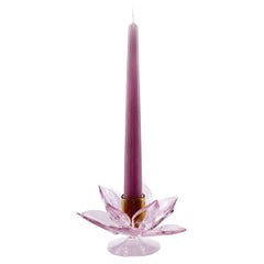 Chandelier Lotus rose par Summerill & Bishop