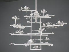 Lotus Plaster Chandelier