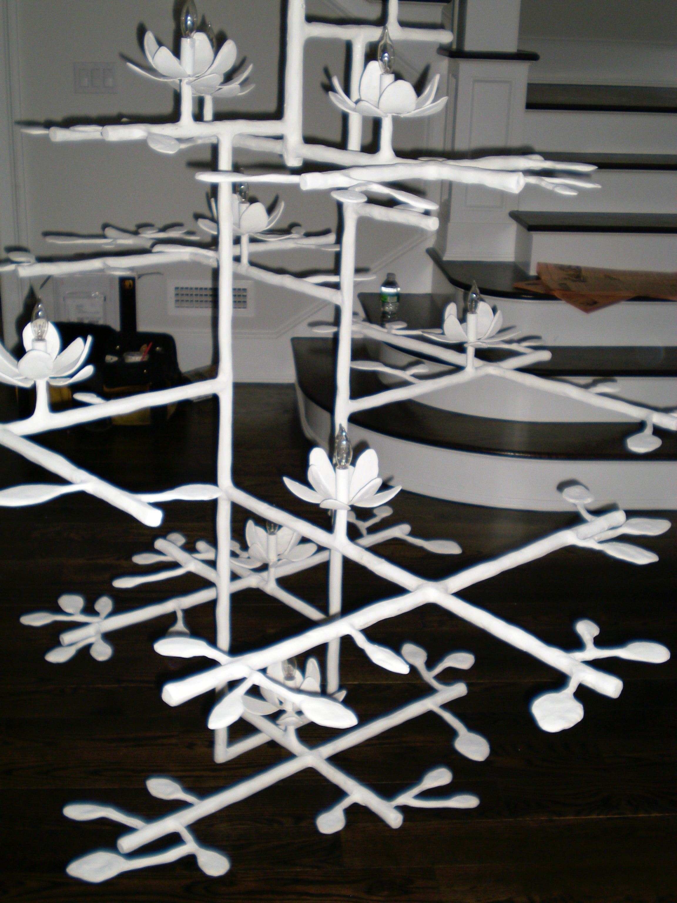 Lustre en plâtre Lotus