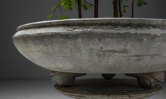 Lotus Pot on Shell Feet, England Circa 1950