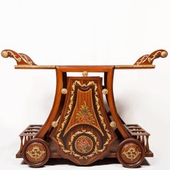 Lotus Serving Cart, 20th Century