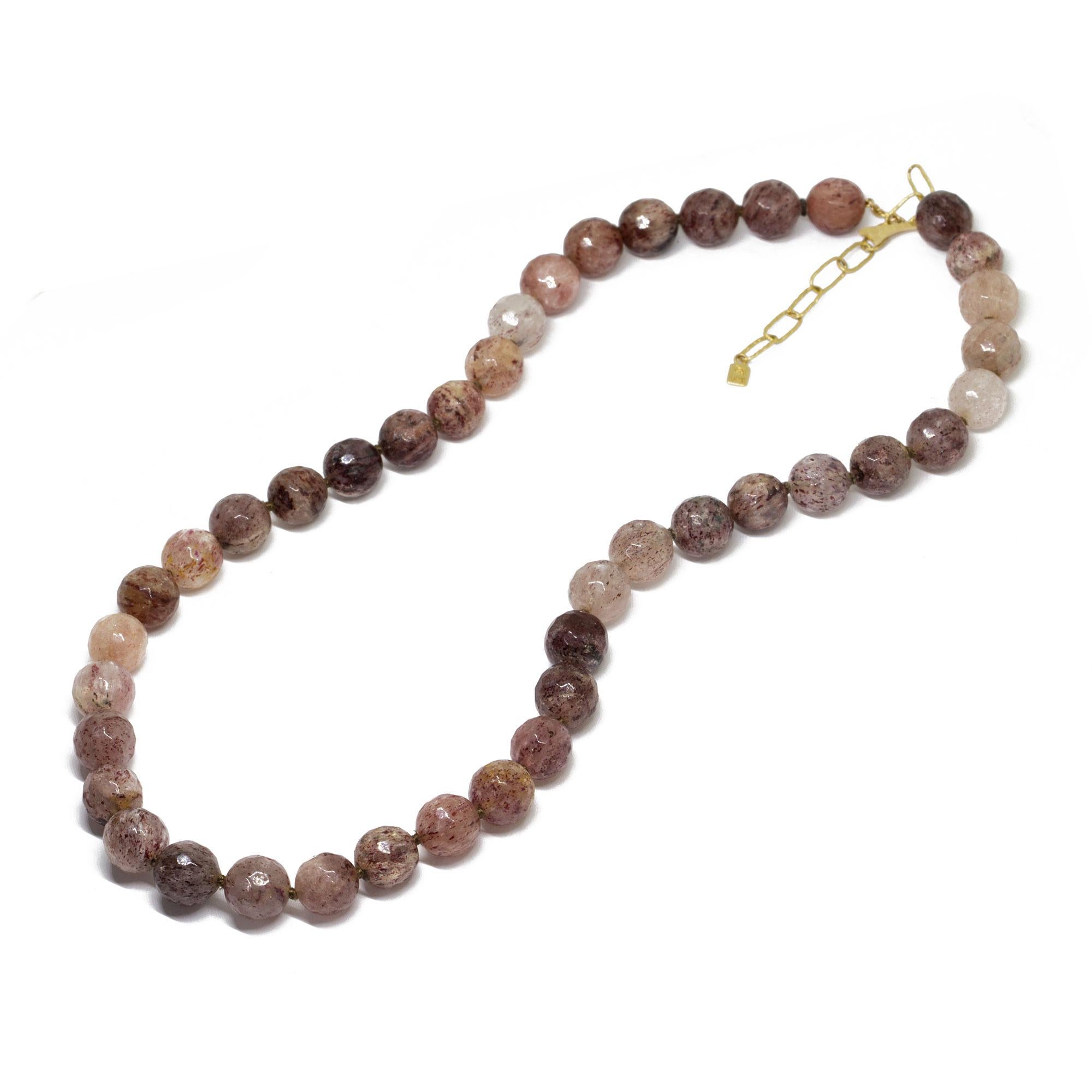brown bead necklace meaning