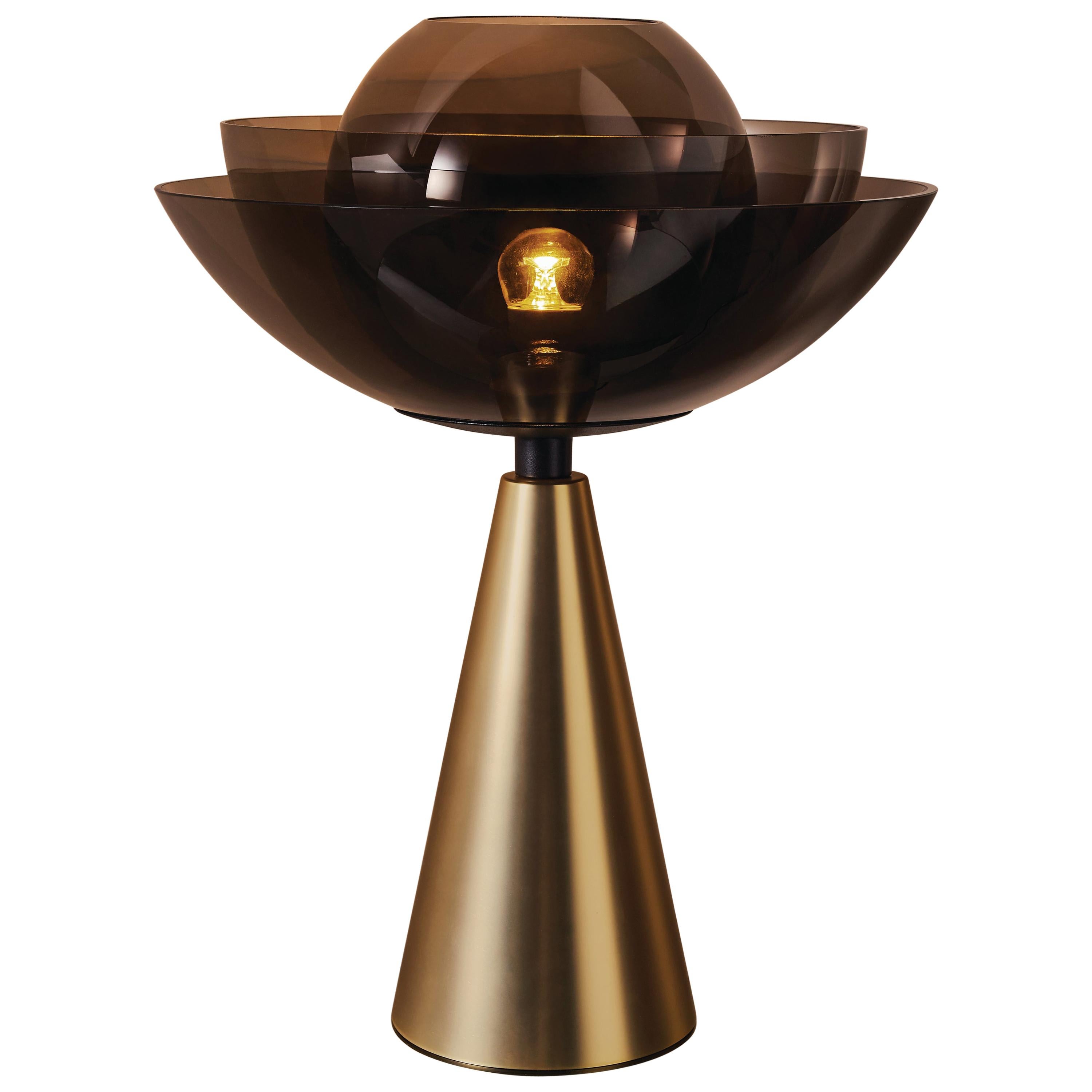 Lotus Table Lamp by Mason Editions For Sale