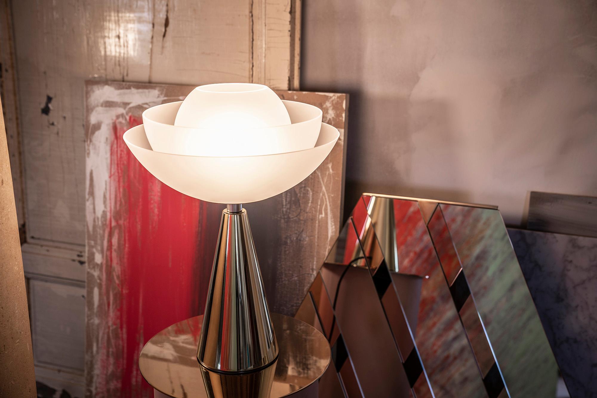 Lotus Table Lamp by Mason Editions 2