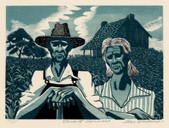 Granjeros arrendatarios" - Era de la Depresión, WPA