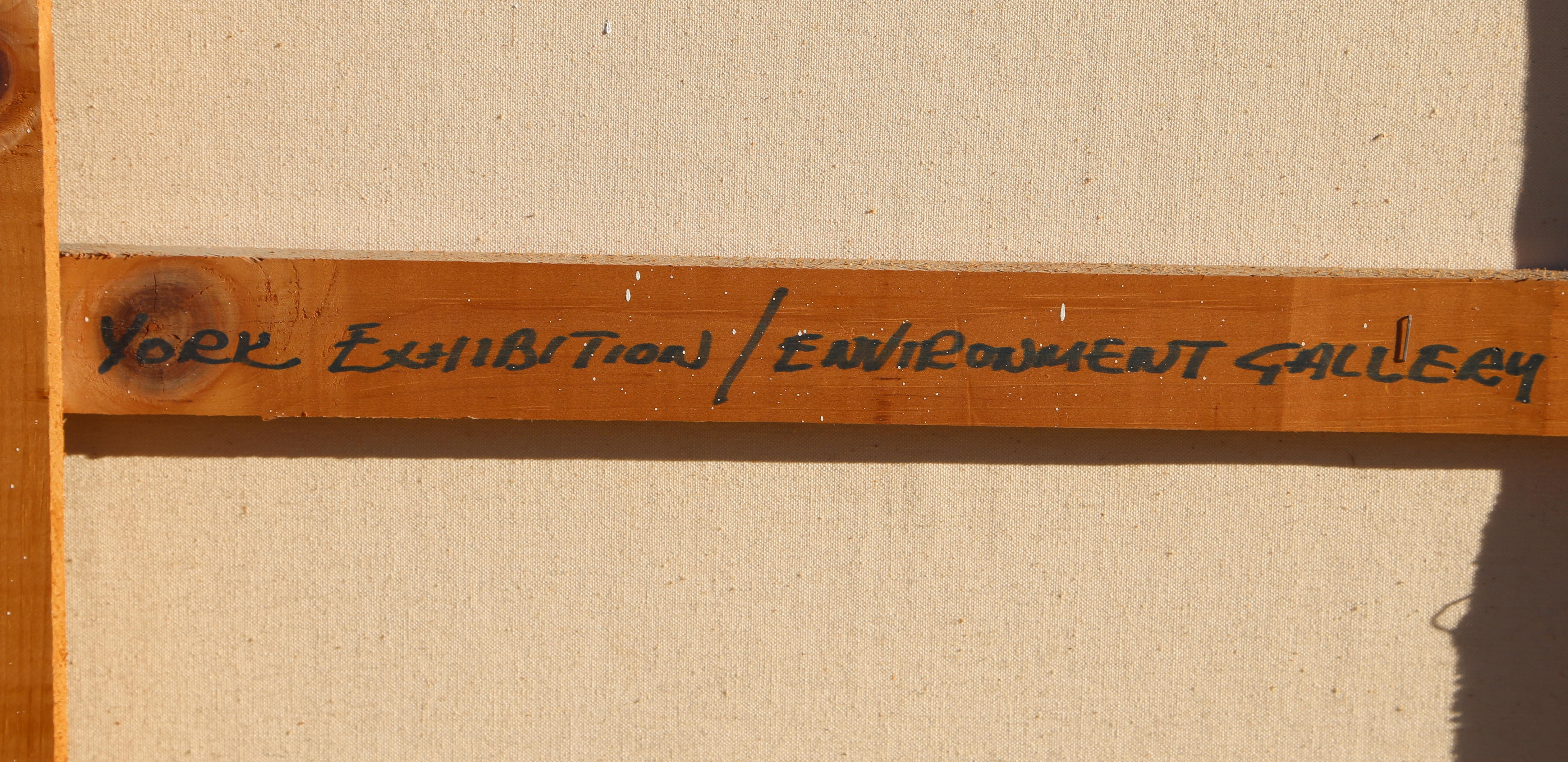 Série rouge n°1, grande peinture minimaliste de Lou Fink 2