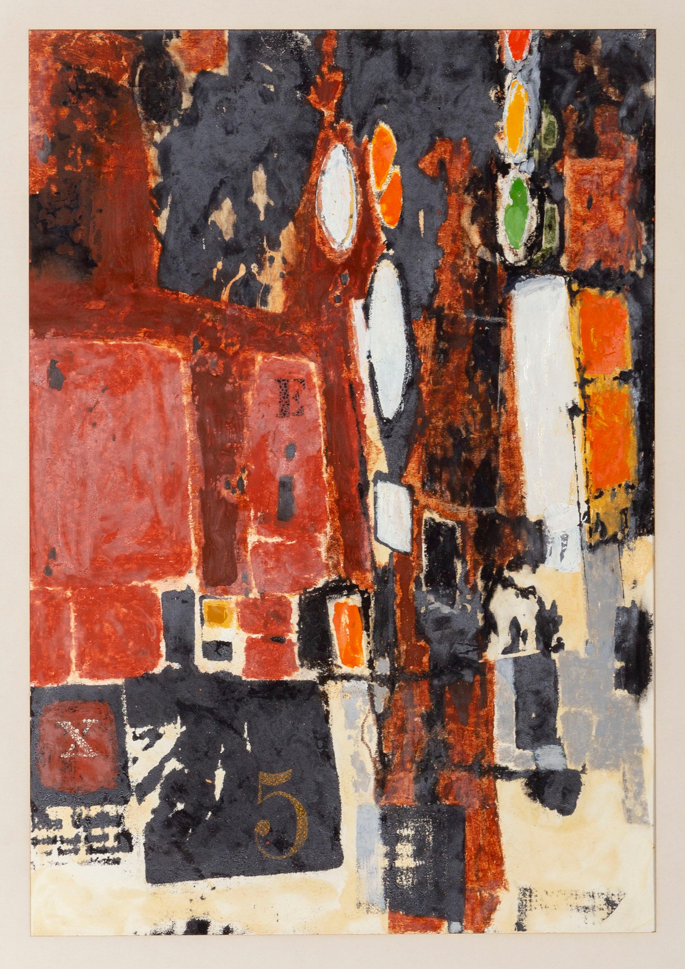 Artista: Lou Fink, americano (1925-1980)
Titolo: Ballerini spagnoli
Anno: 1964
Medium: Olio su tavola, firmato, datato e intitolato verso
Dimensioni: 10 x 14 pollici (25,4 cm x 35,56 cm)
Dimensioni della cornice: 18 x 21 pollici
