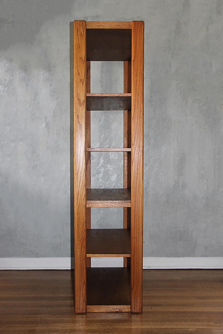 American Lou Hodges California Modern Bookcase, 1970s For Sale