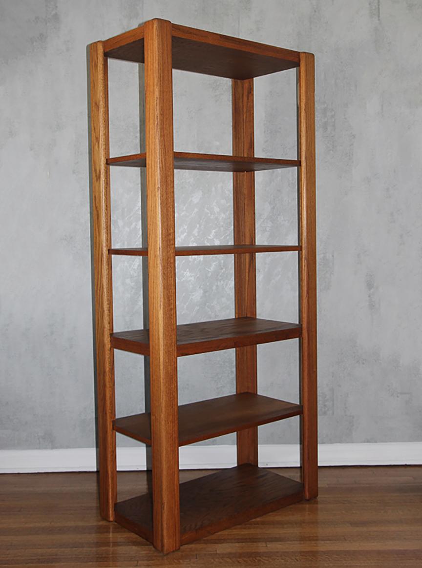 Lou Hodges California Modern Bookcase, 1970s In Excellent Condition For Sale In Los Angeles, CA
