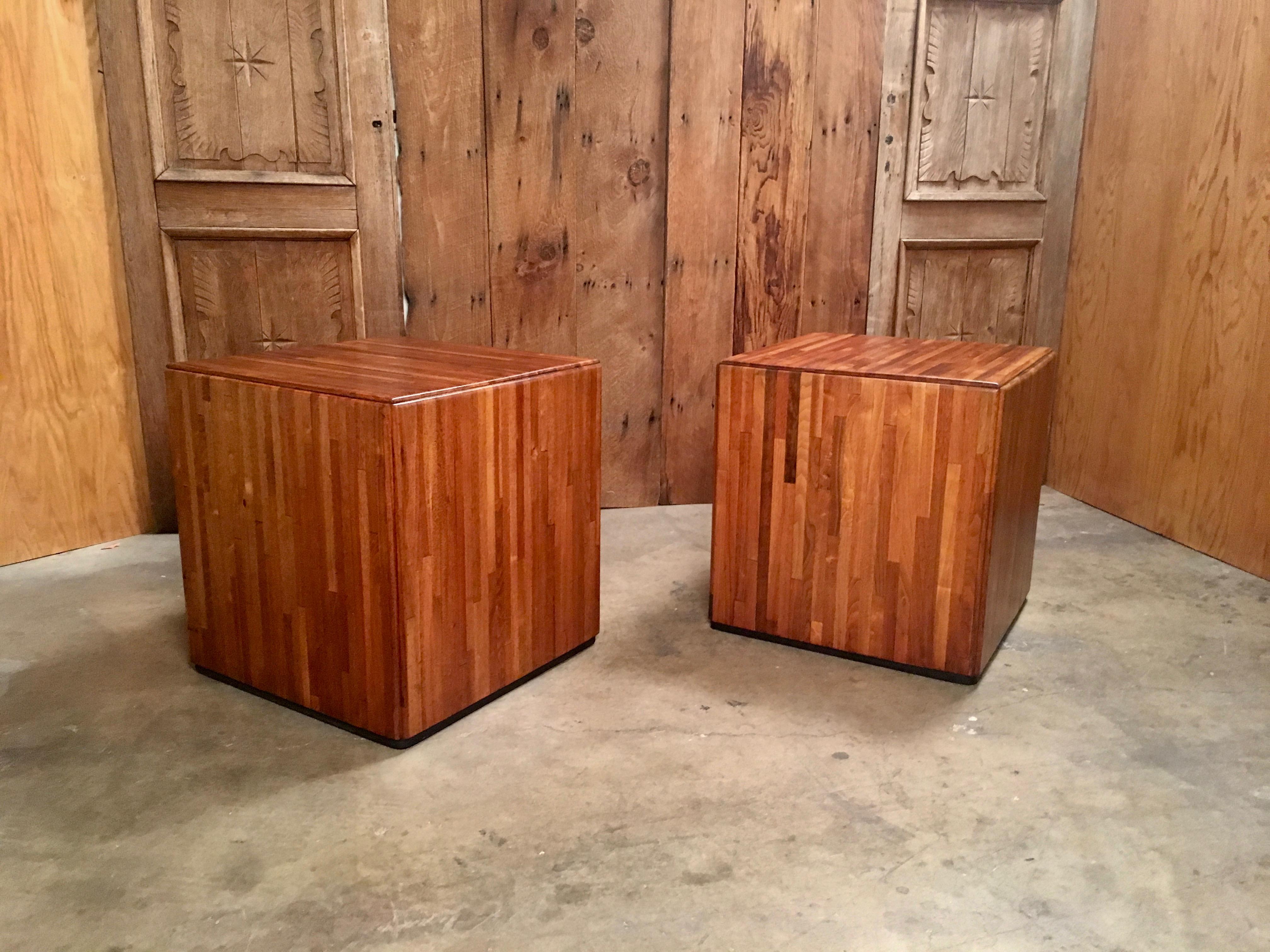 20th Century Lou Hodges Cube Tables for California Design Group