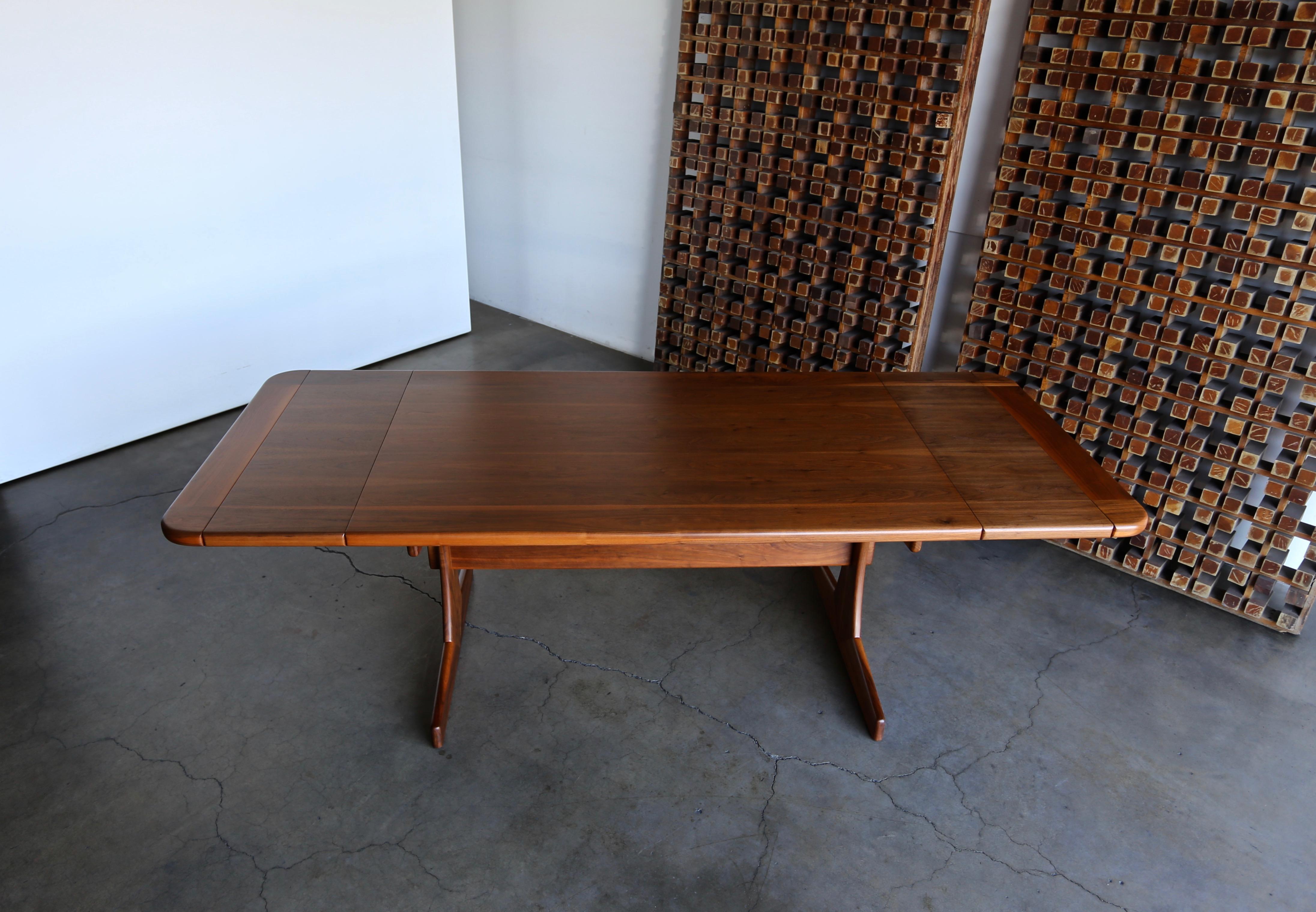 Lou Hodges Dining / Writing Table for California Design Group, circa 1975  4