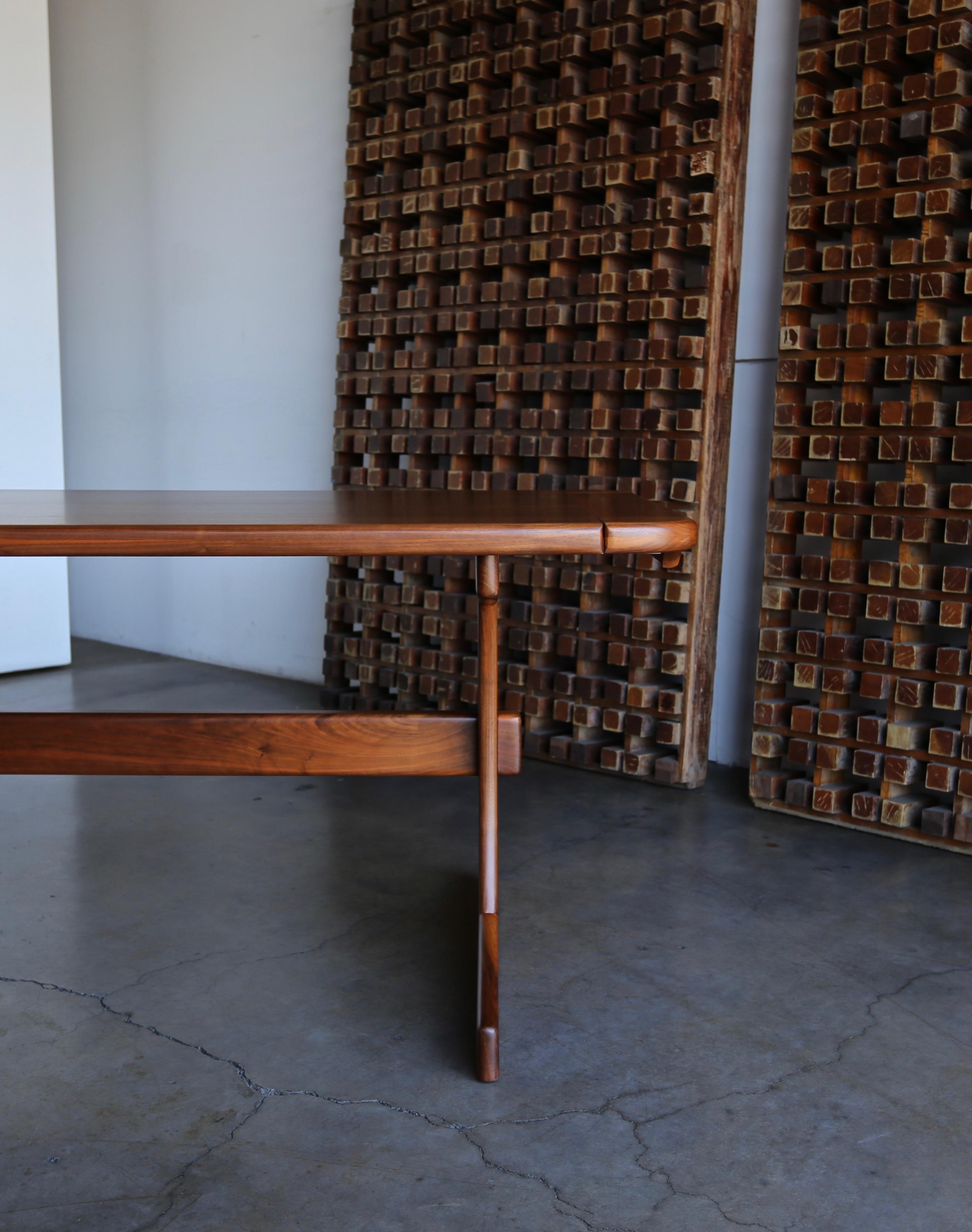American Lou Hodges Dining / Writing Table for California Design Group, circa 1975 