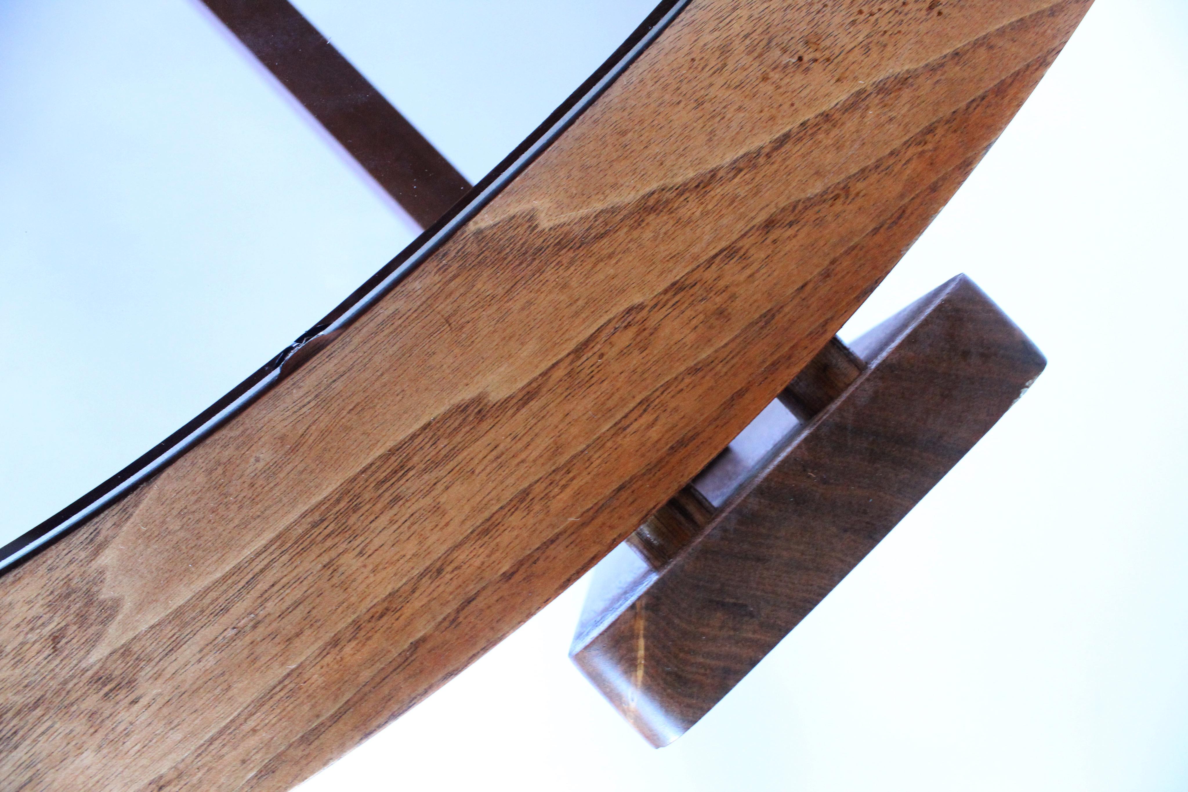 Lou Hodges Rare Walnut Coffee Table, California Design Group 8