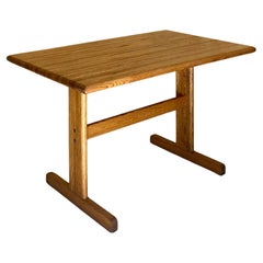 Bureau / Table de salle à manger en Oak de style Lou Hodges