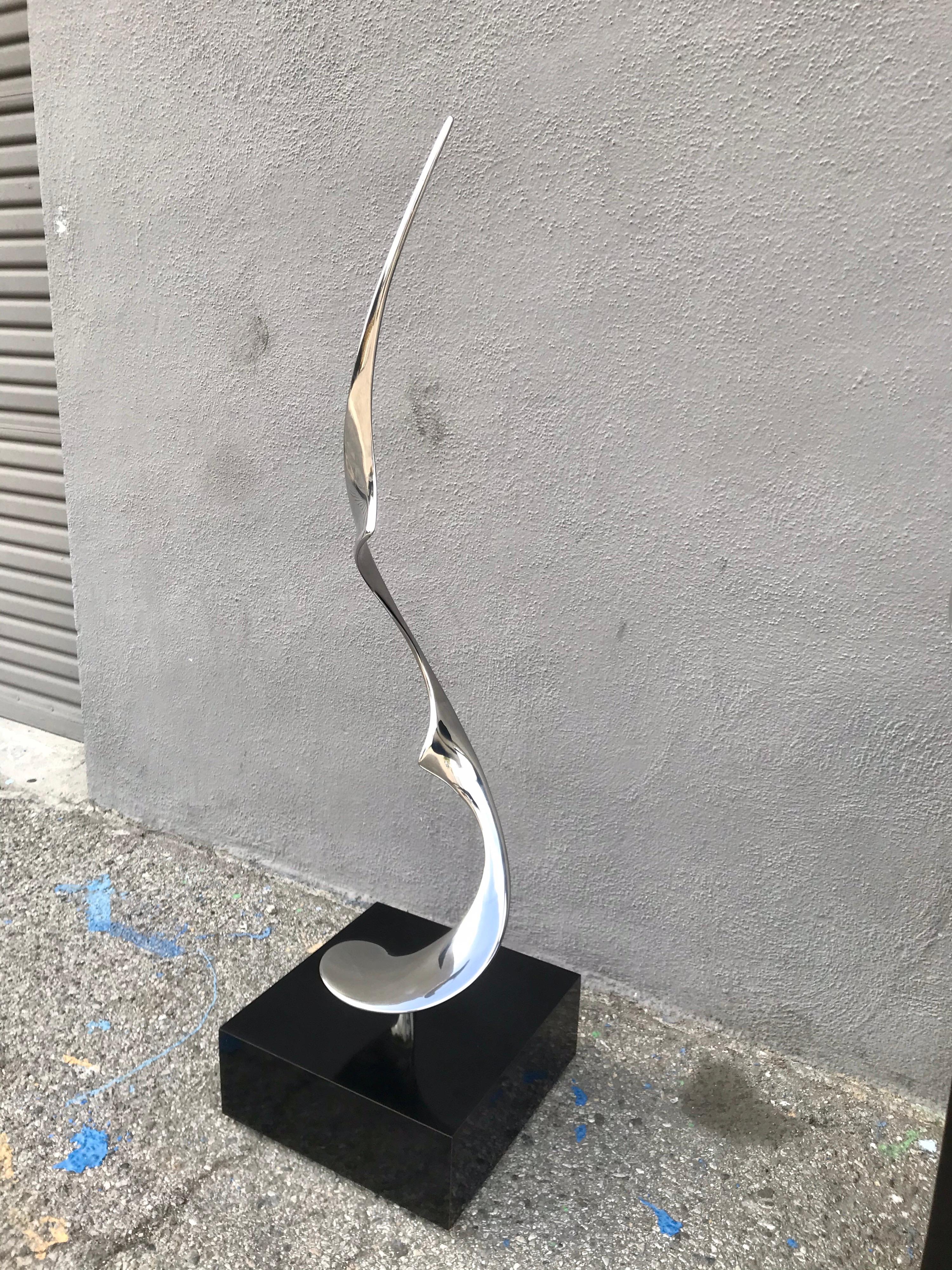 Lou Pearson Large Steel Sculpture 'Anita' In Good Condition In Los Angeles, CA