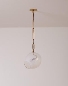 Lou Pendant - Large - Opal Glass Pendant