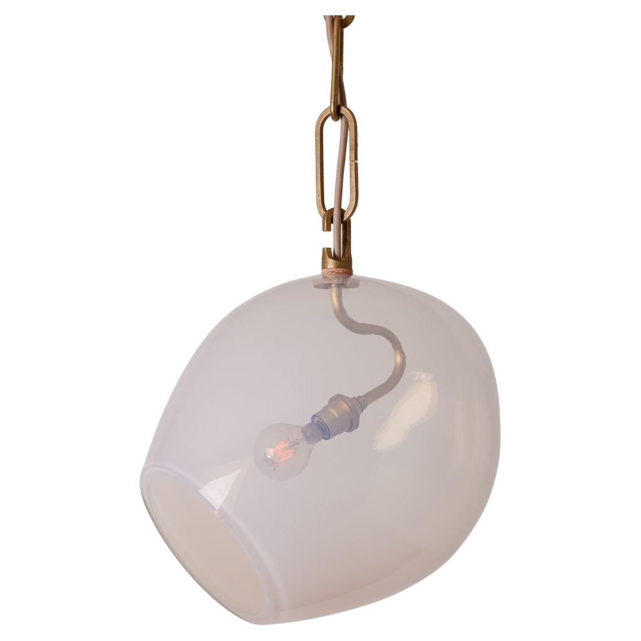 Lou Pendant - Large - Opal Glass Pendant