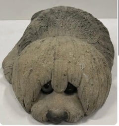 Hund aus Beton