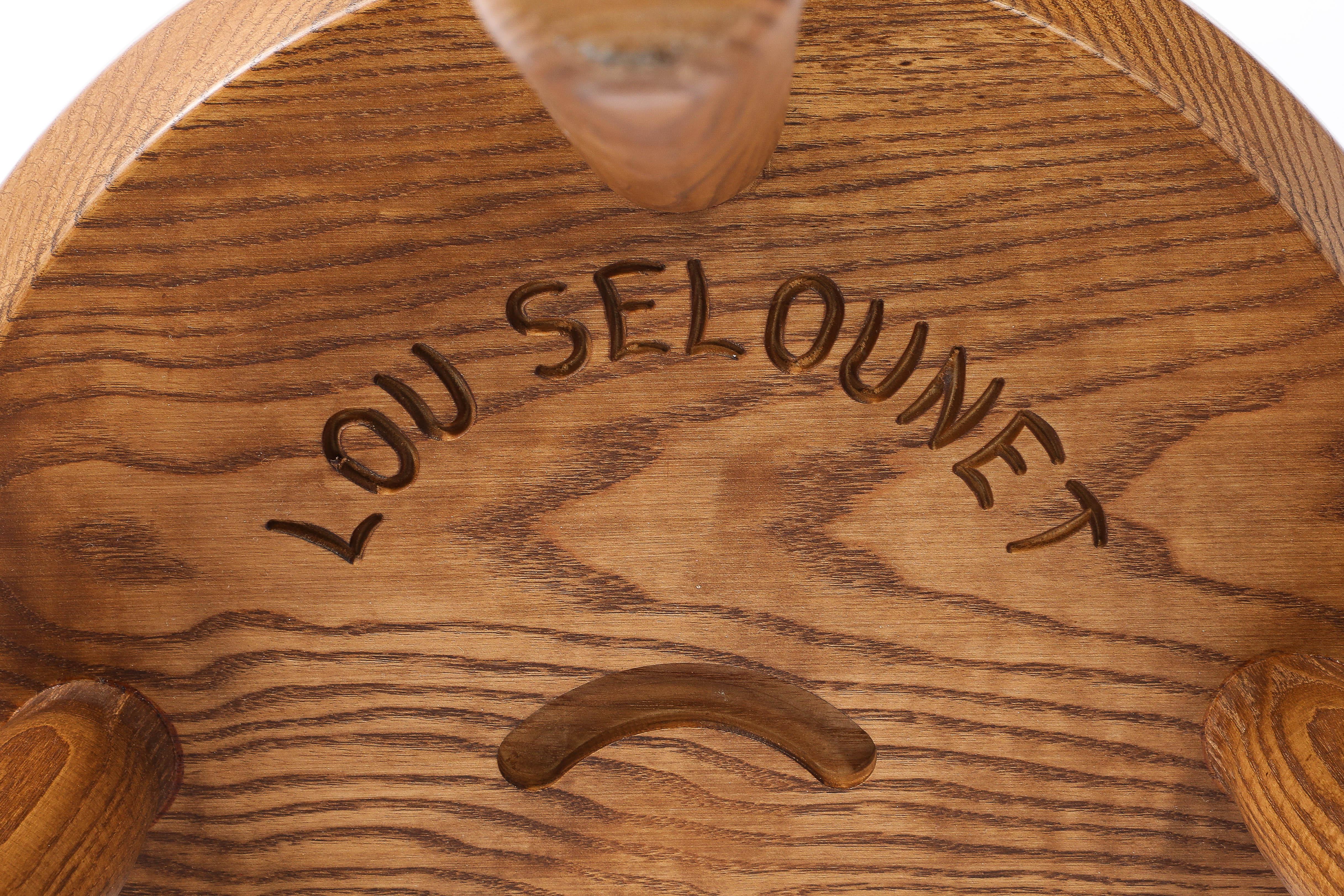 Lou Selounet Tripod Stools, France 1950's For Sale 3
