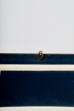 Lou Taylor Navy Convertible Clutch