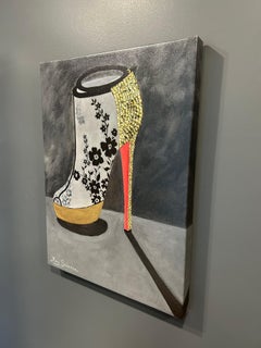 Louboutin Shoe Limited Edition Fine Art Giclee on Canvas