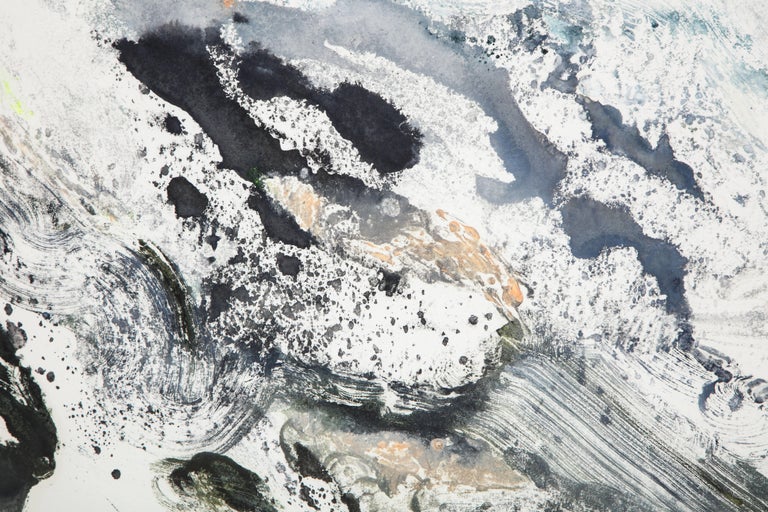 Louesa Roebuck Framed Monotype Ink Abstract at 1stDibs