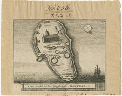 Lough Derg, Donegal – Antique Irish Pilgrimage Map Engraving c.1700
