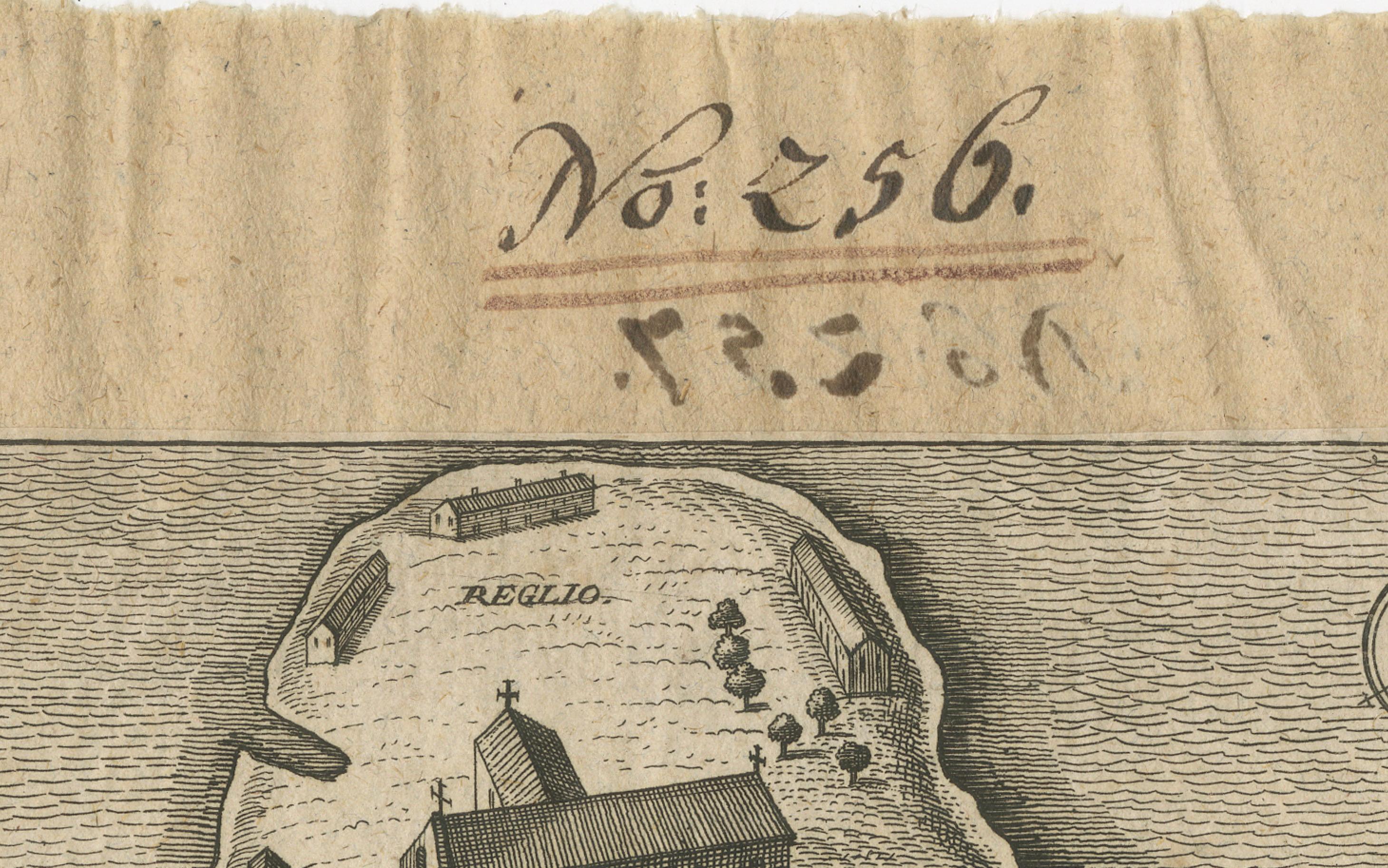Lough Derg, Donegal - Gravure ancienne d'une carte de pèlerinage irlandaise c.1700 en vente 1