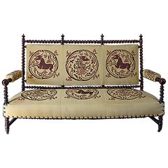 Antique Louis 13 Sofa in Palisander