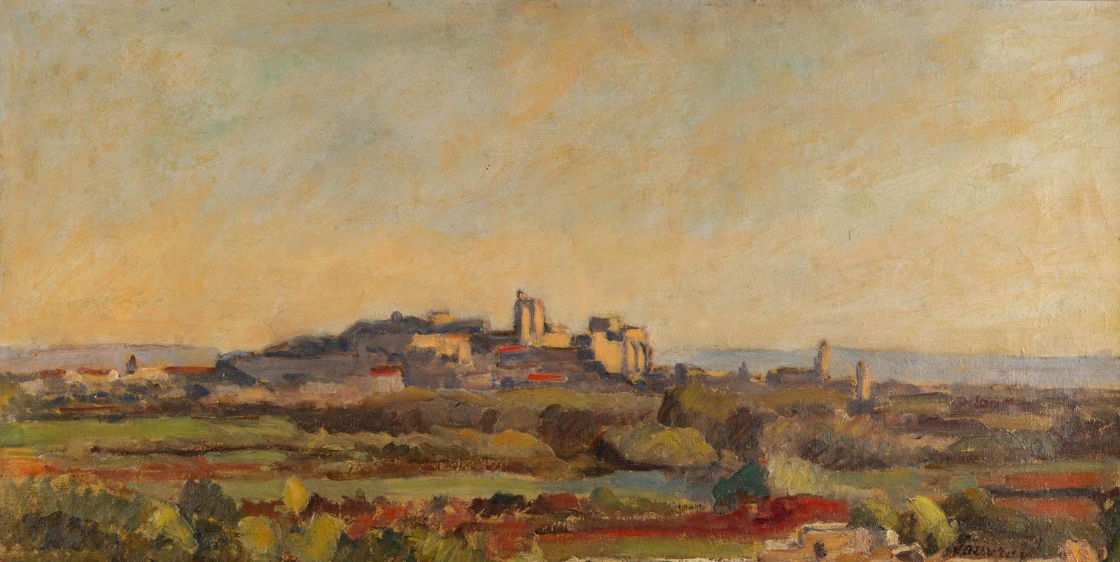 Abel LAUVRAY (1870-1950)

Avignone vu de Villeneuve

Olio su tela
Dimensioni: 43 x 84 cm
Firmato in basso a destra
Pittura in buone condizioni.

Provenienza:
- Galerie Yves Jaubert
- Vendita Atelier Lauvray, Ader, 2009

Quadro registrato e