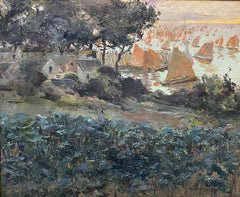 Harbor Scene with Boats