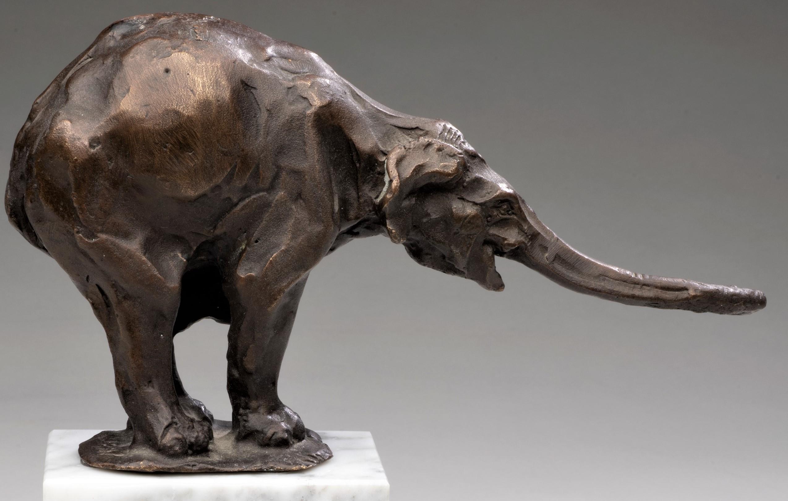 Balancing Elephant, Circa 1930s, Art Deco, Louis-Albert Carvin (1875-1951) For Sale 4