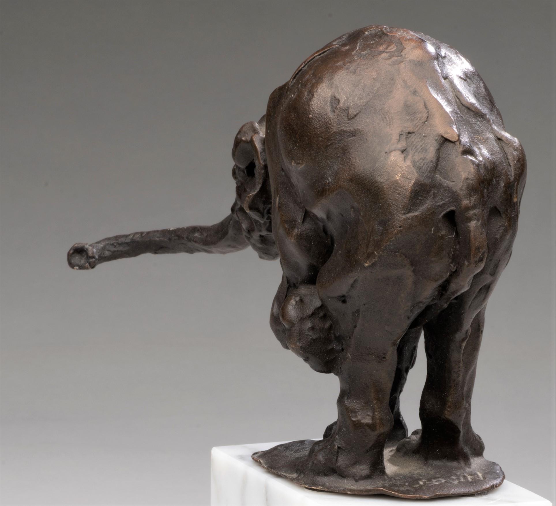 Balancing Elephant, Circa 1930s, Art Deco, Louis-Albert Carvin (1875-1951) For Sale 6