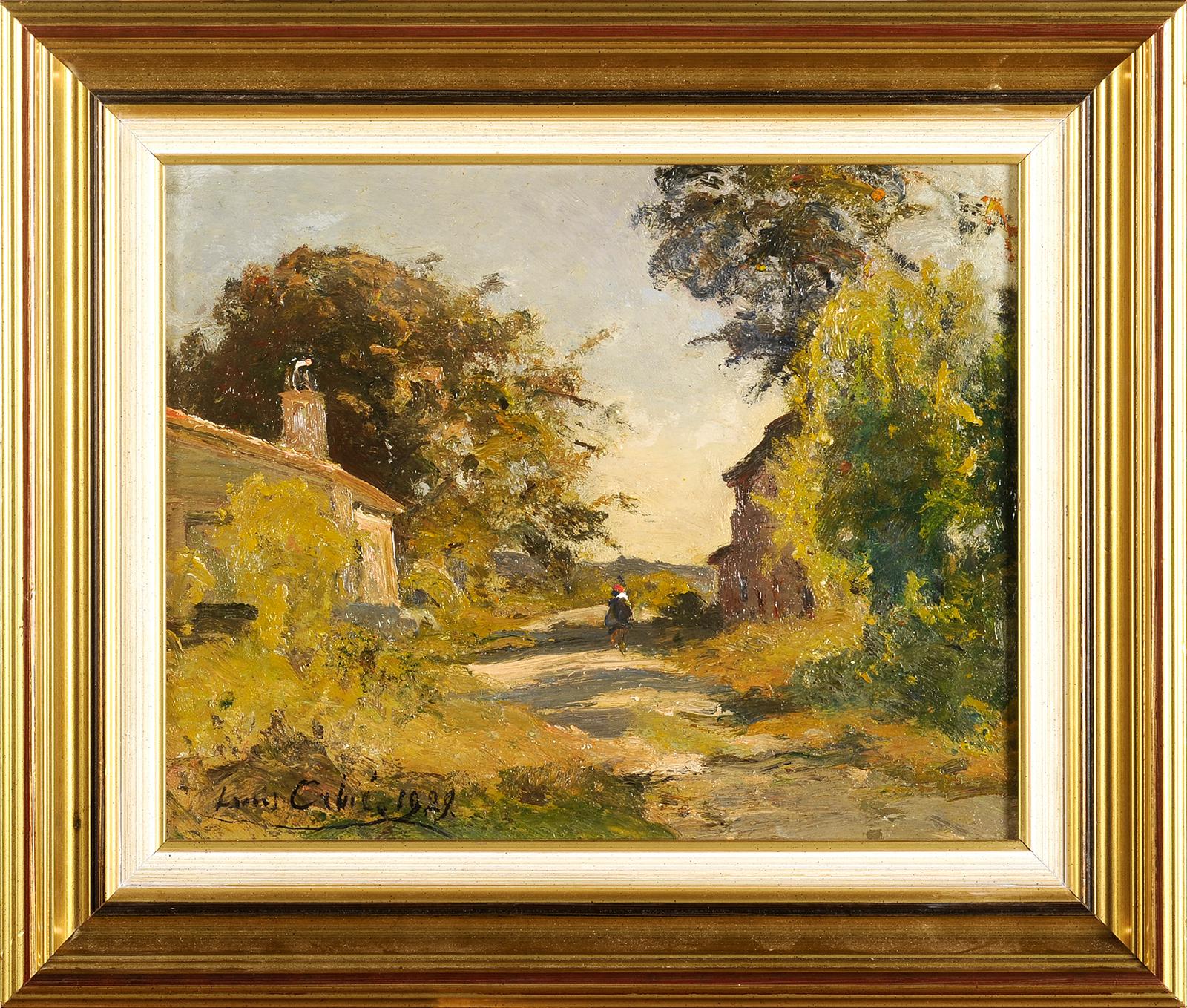 Sentiero in un borgo
