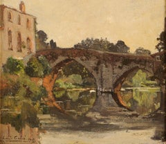 Le pont de Saint-Antoine à Clisson en France